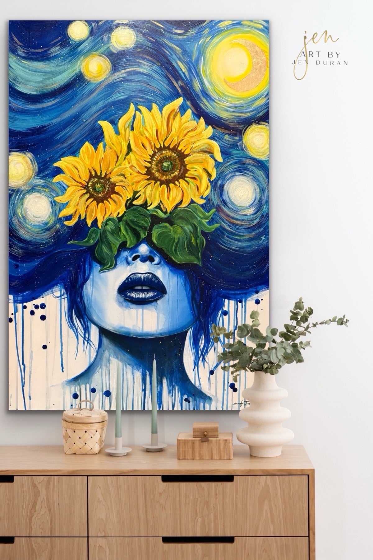 "Tribute to Van Gogh" Original Painting