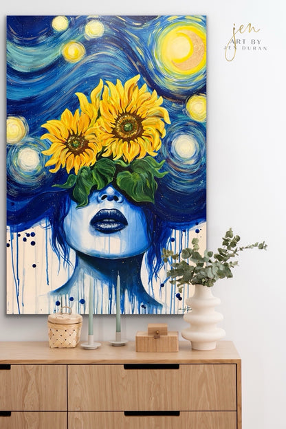 "Tribute to Van Gogh" Original Painting