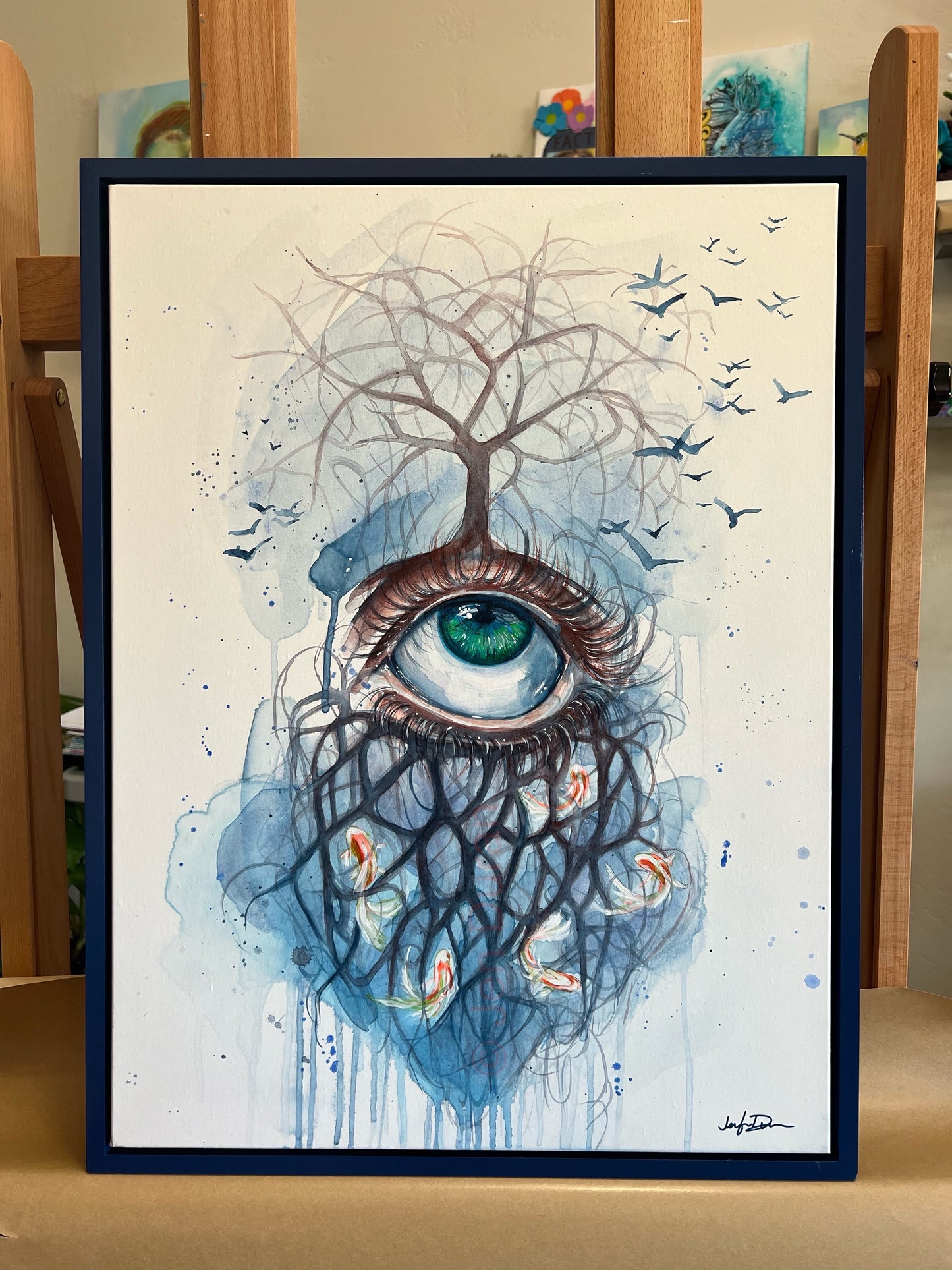 "Unbinding" 2024 Original Painting