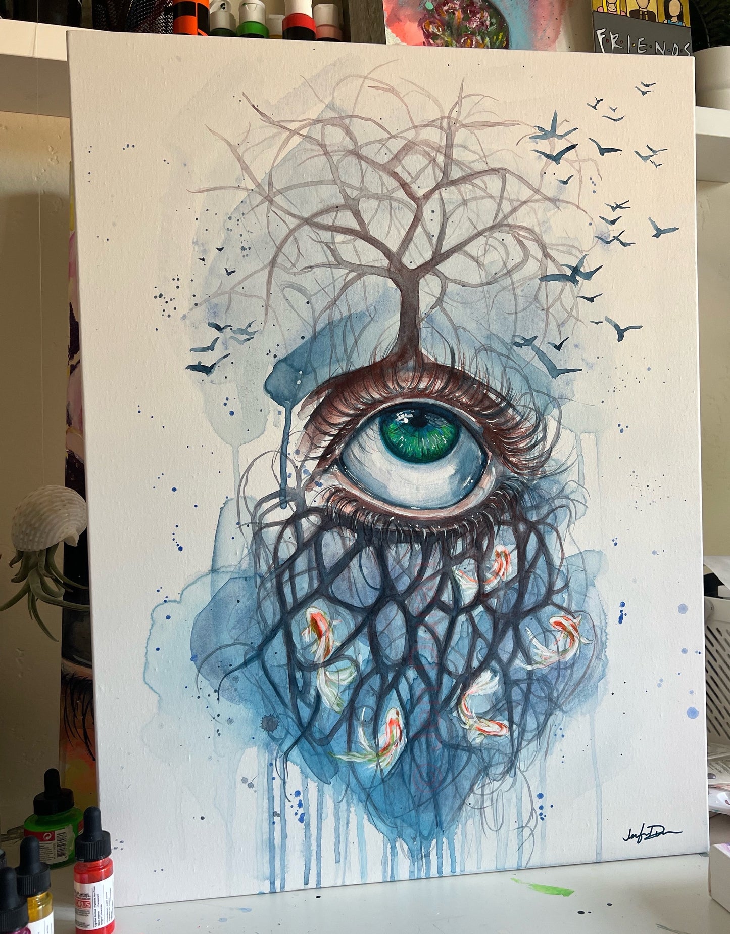 "Unbinding" 2024 Original Painting