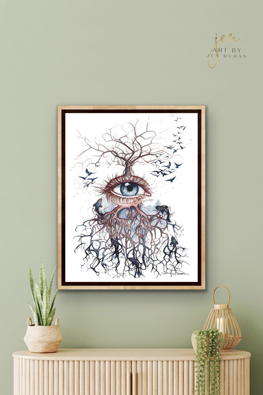 "Unbinding" Giclée Canvas Print