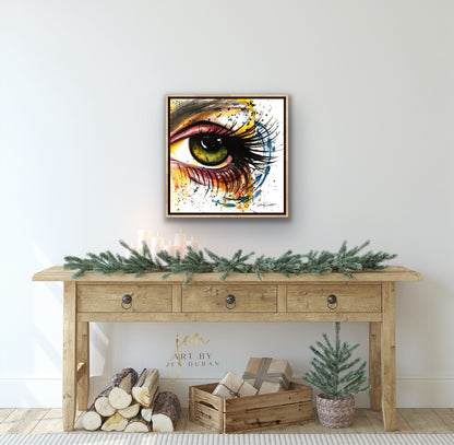 "Vehement" Giclée Canvas Print