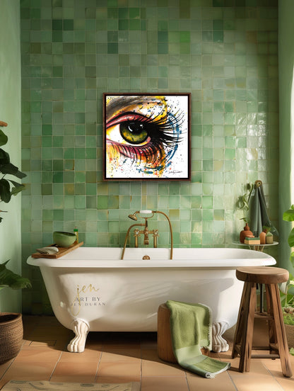 "Vehement" Giclée Canvas Print