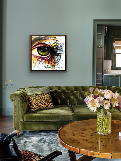 "Vehement" Giclée Canvas Print