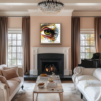 "Vehement" Giclée Canvas Print