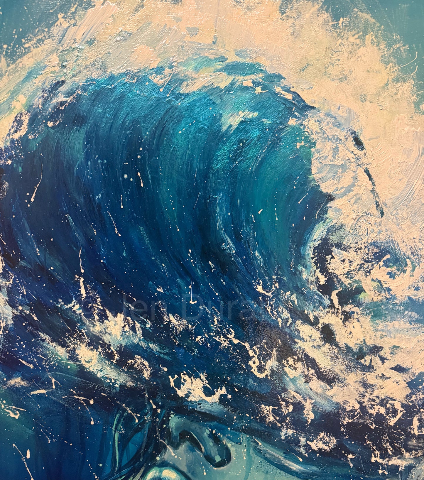 "WAYFINDER" Original Acrylic & Mixed Media Painting