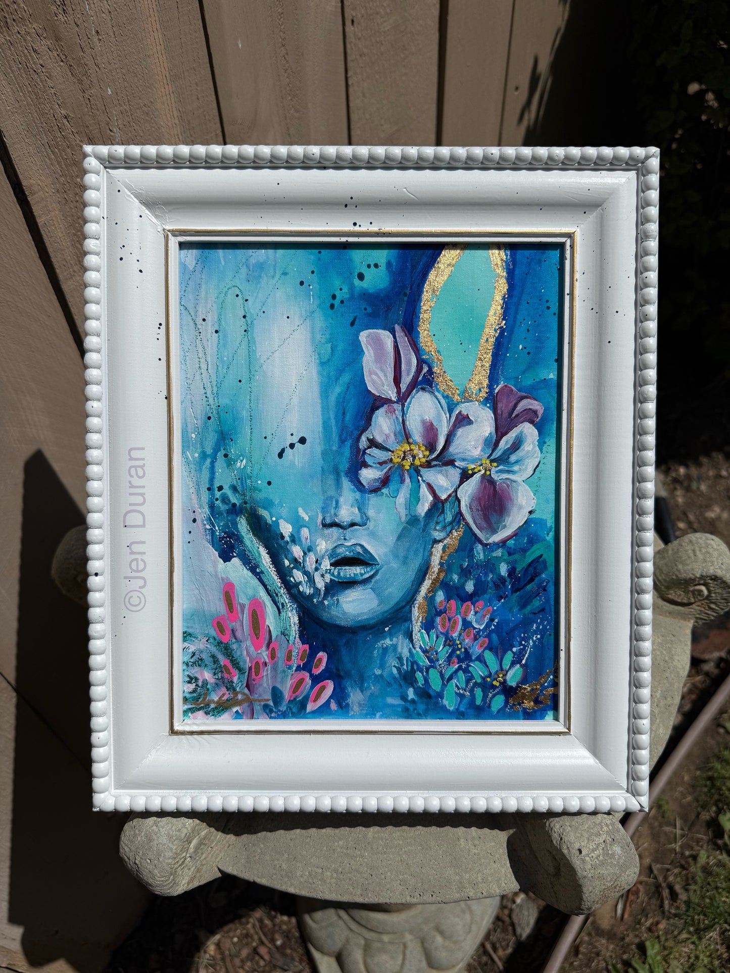 "Where She Blooms" - Original Painting