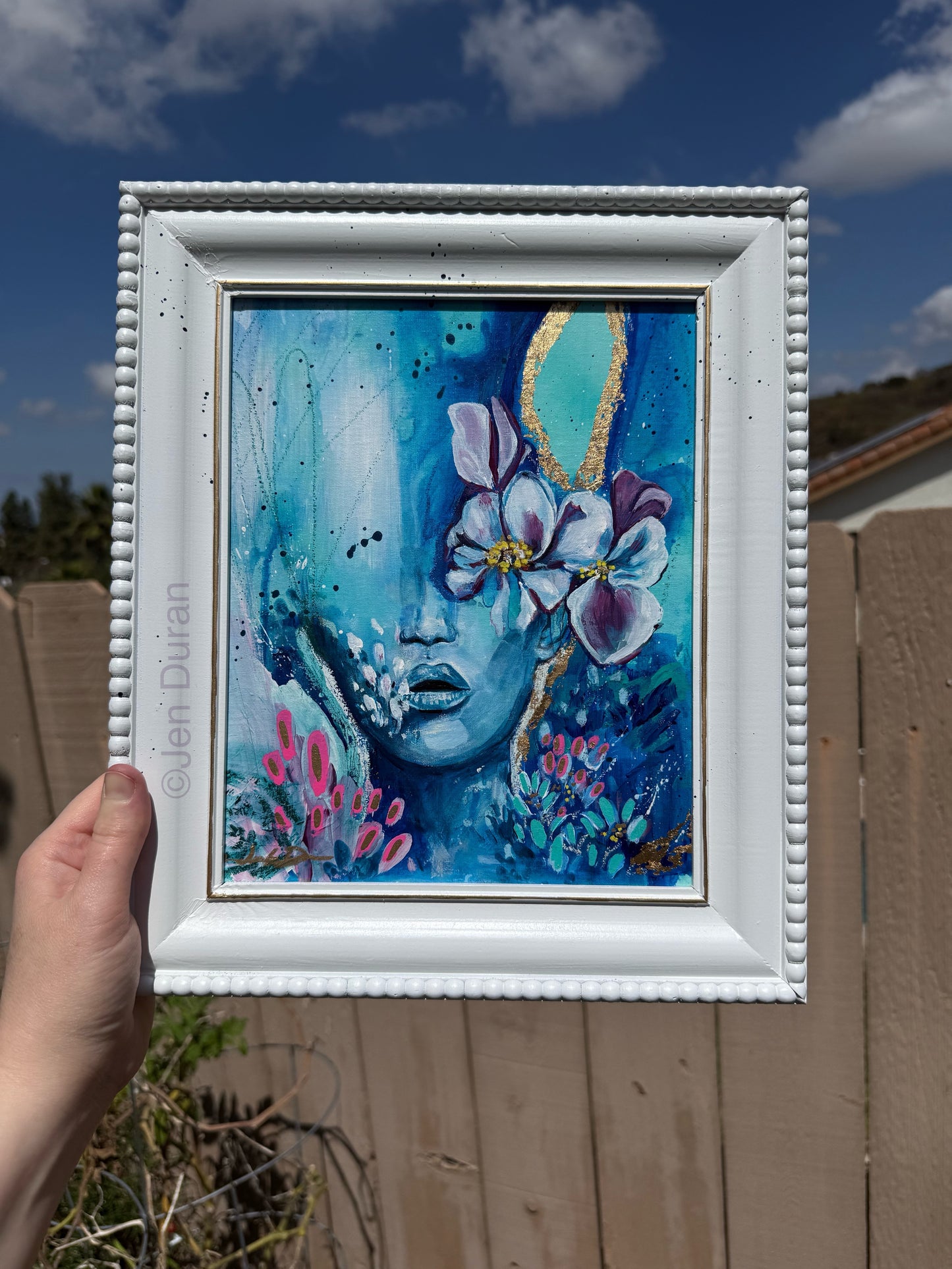 "Where She Blooms" - Original Painting