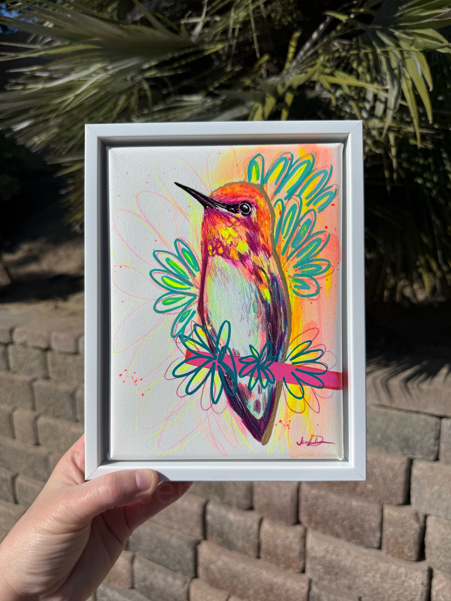 "Wild Bloom" - Original Painting