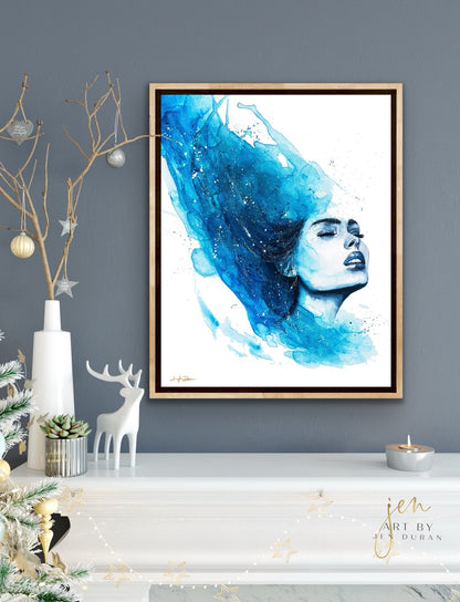 "You Don't Notice" Giclée Canvas Print