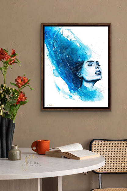 "You Don't Notice" Giclée Canvas Print