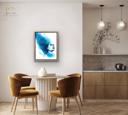 "You Don't Notice" Giclée Canvas Print