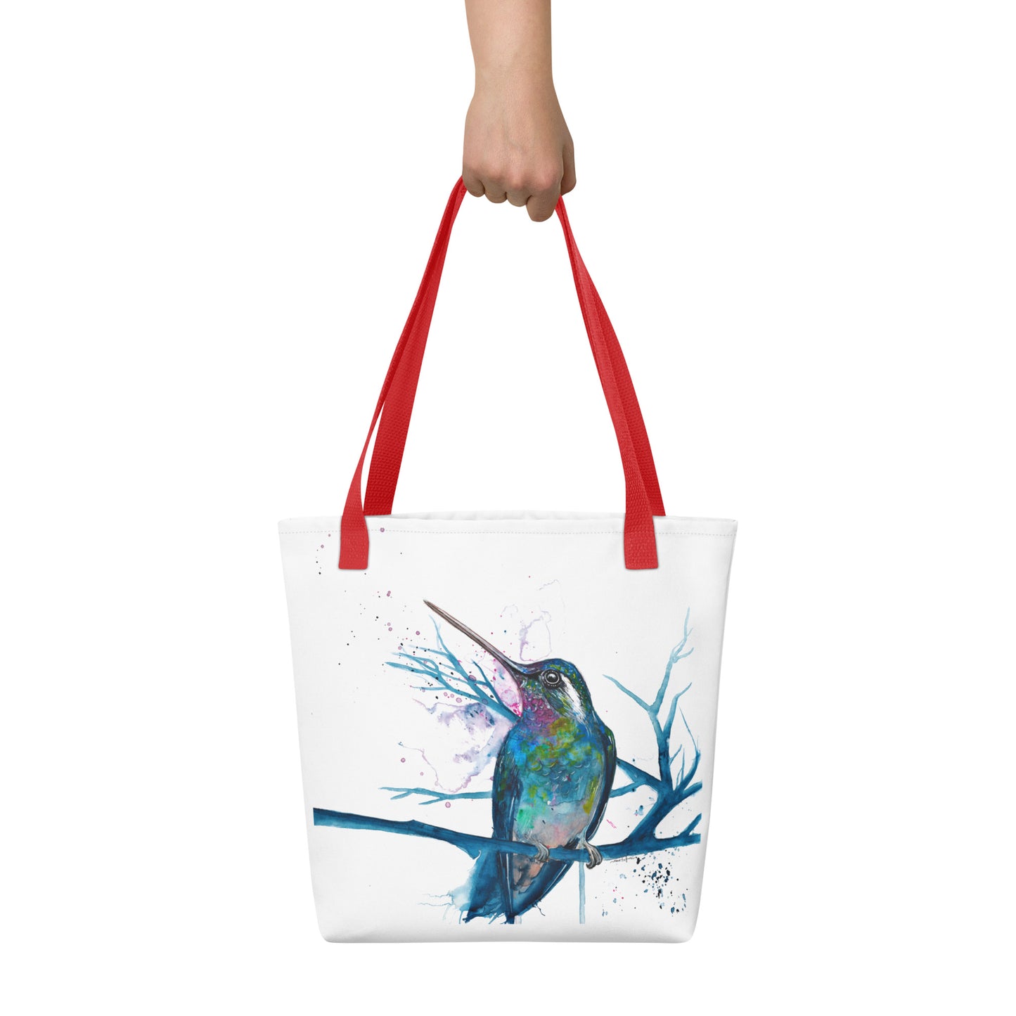 Tote bag - Blue Hummingbird