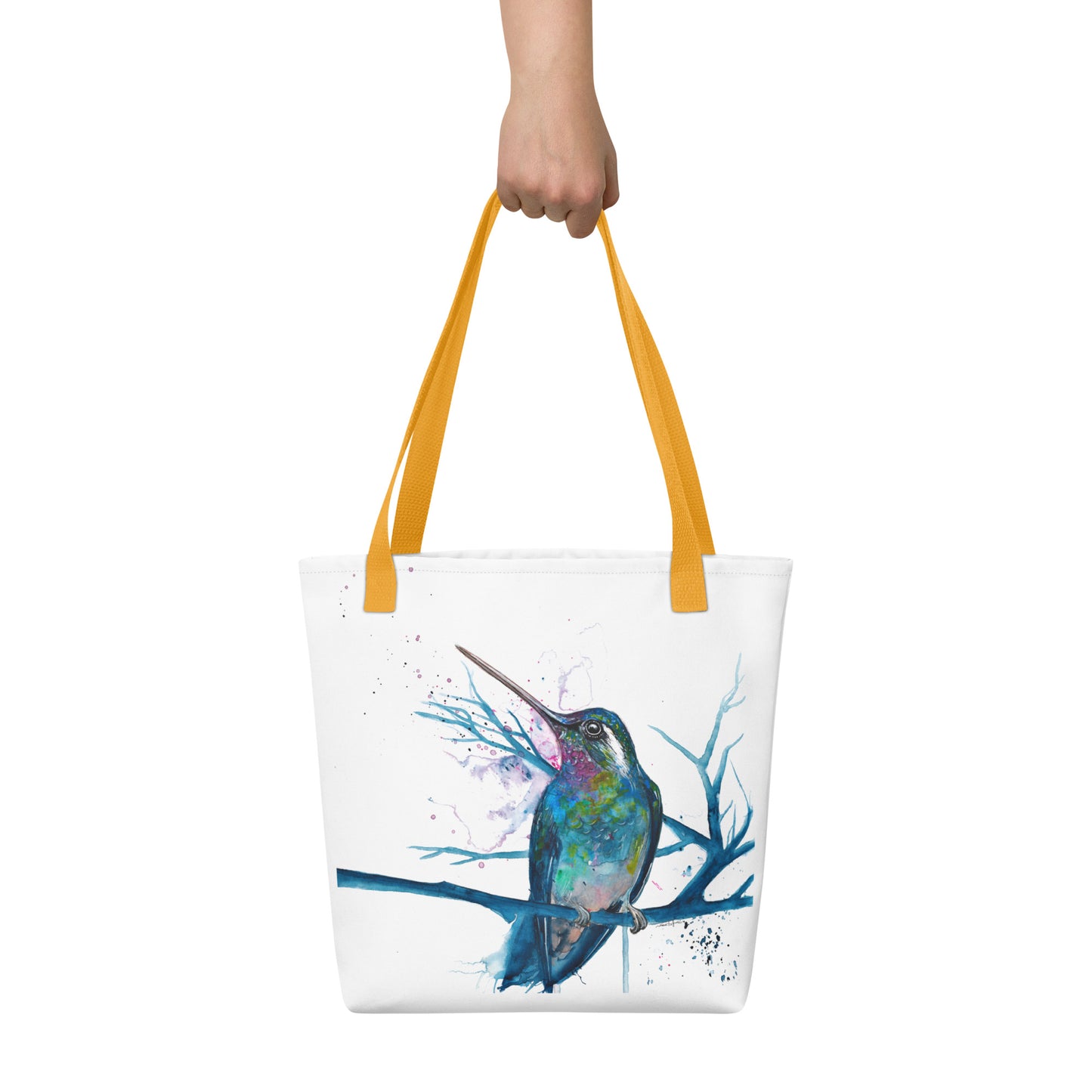 Tote bag - Blue Hummingbird