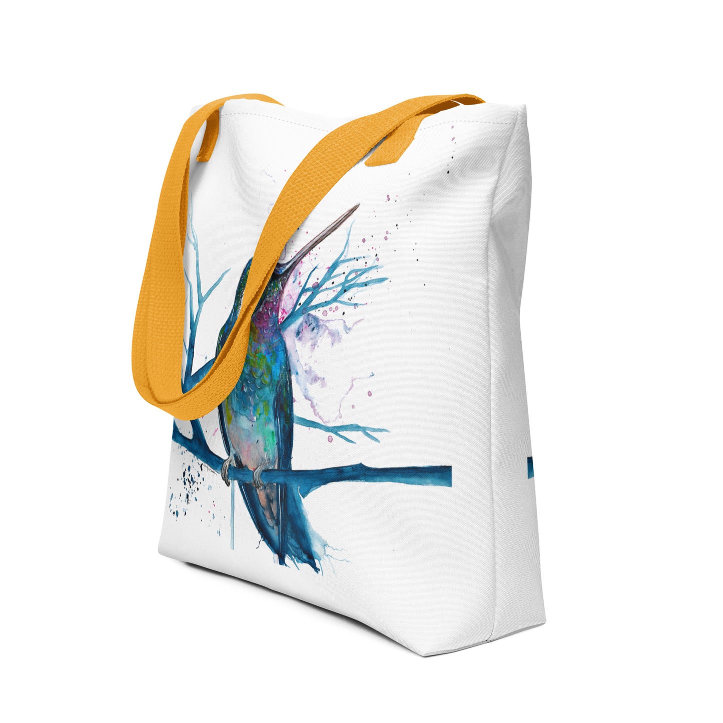 Tote bag - Blue Hummingbird