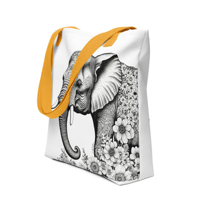 Tote bag 🐘 Blooming Giant