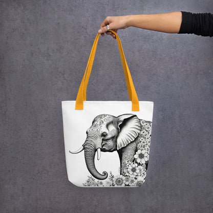 Tote bag 🐘 Blooming Giant