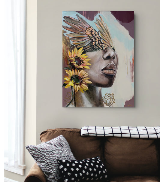 "Becoming Her" - Original Painting
