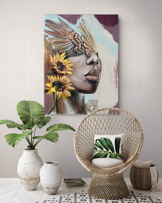 "Becoming Her" - Original Painting