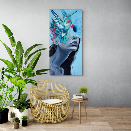 "CHIMERA" Original Mixed Media Painting