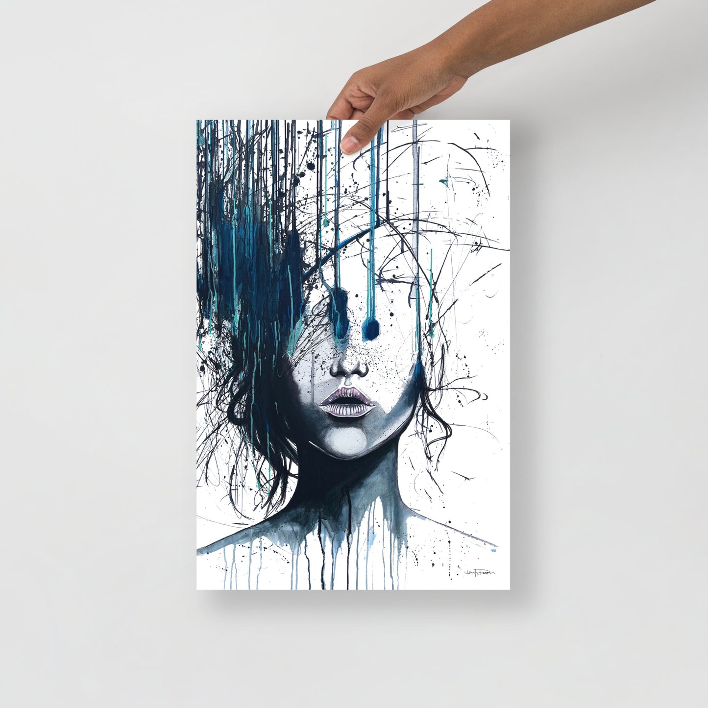 "Consumed By Chaos" - Fine Art Print