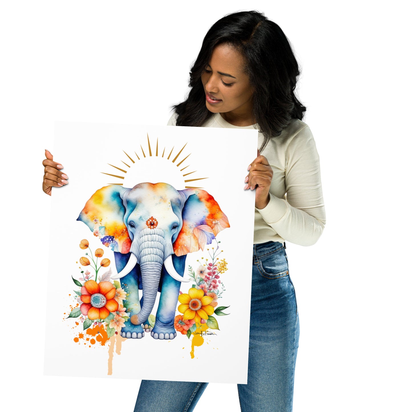 "Elephant" - Fine Art Print