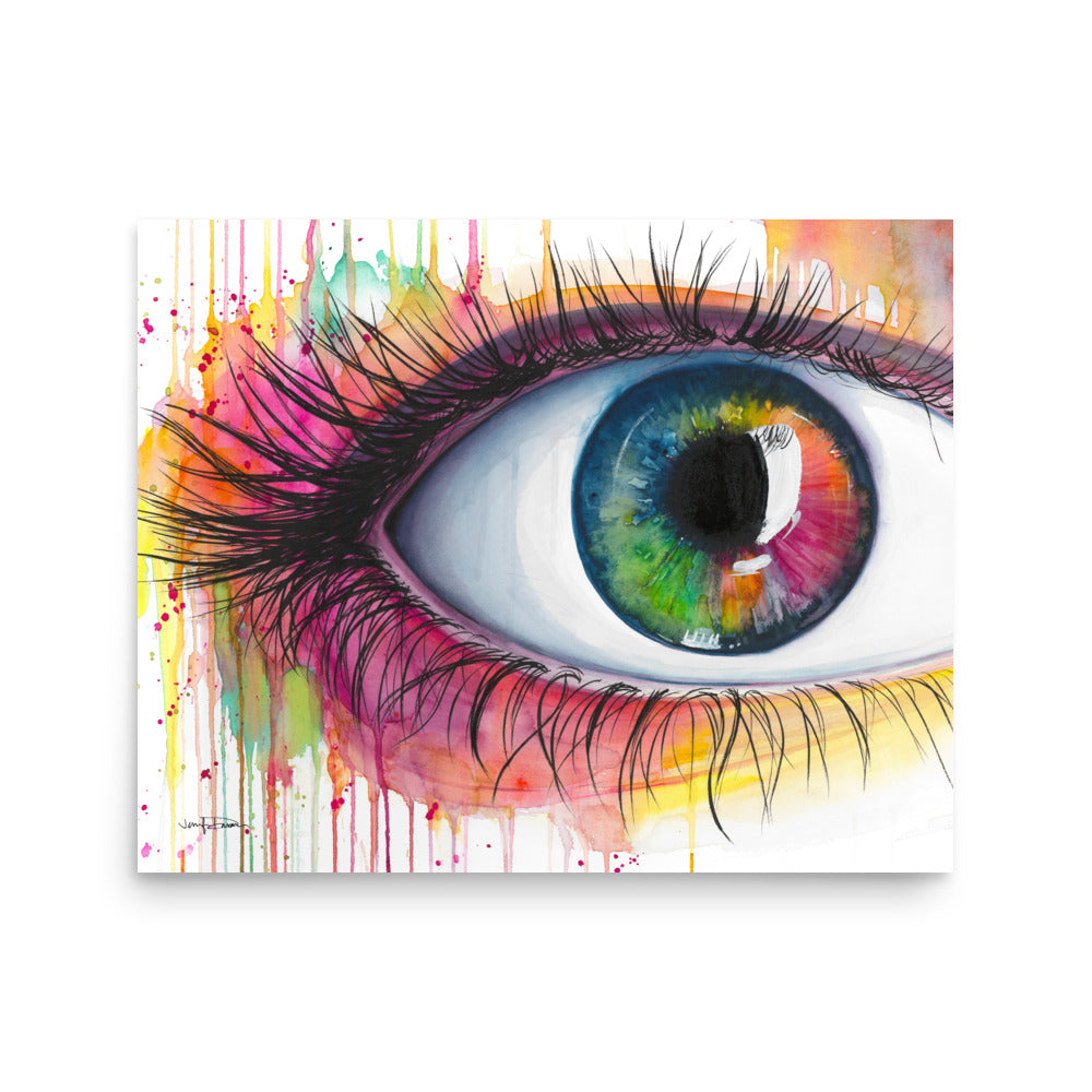 "Rainbow Eye" - Fine Art Print