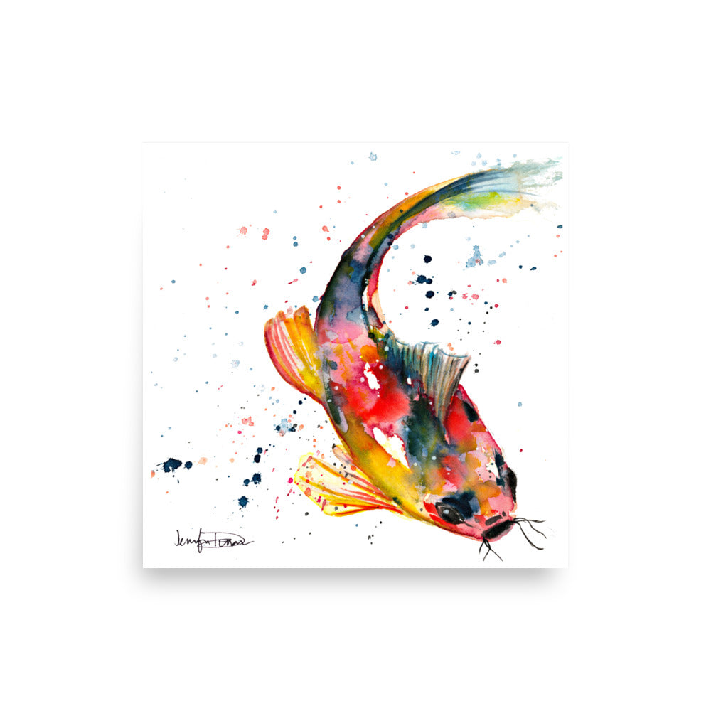 "Koi Fish" - Fine Art Print