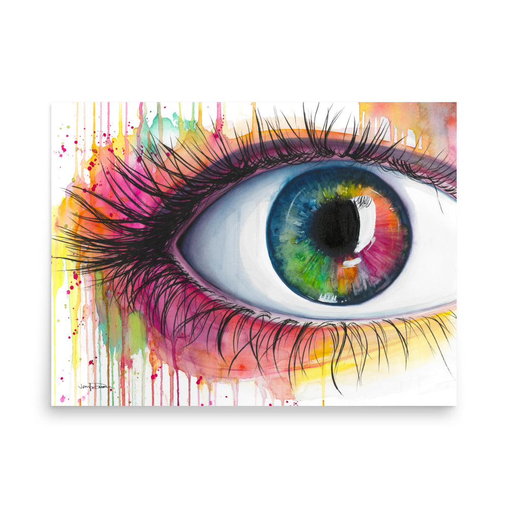 "Rainbow Eye" - Fine Art Print