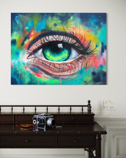 "IN MY MIND, IN MY HEAD" Original Painting