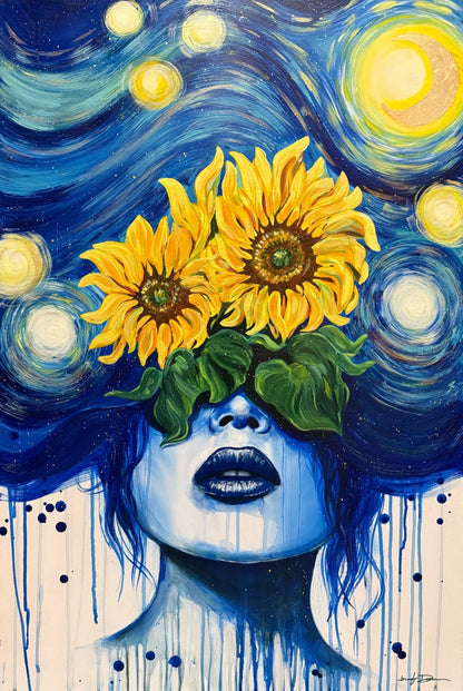 "Tribute to Van Gogh" Original Painting