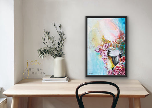 "Thoughts Inside A Dream" Giclée Canvas Print