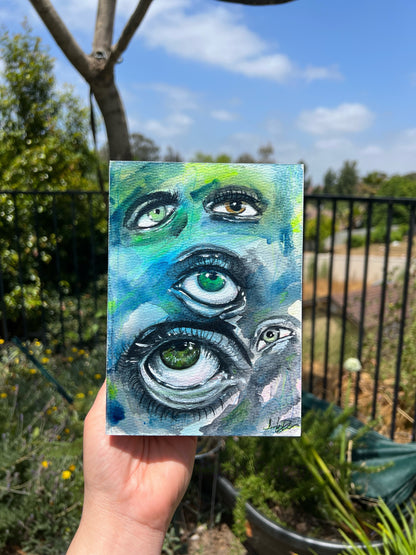"Mixed Feelings" #2 Original Painting