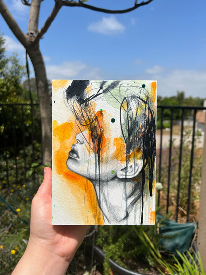 "Mixed Emotions" Original Painting