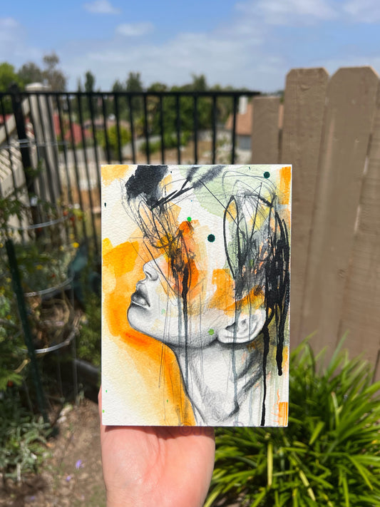 "Mixed Emotions" Original Painting