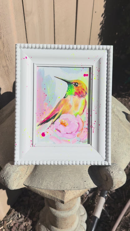 "Neon Nectar" Original Painting