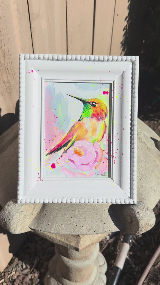 "Neon Nectar" Original Painting