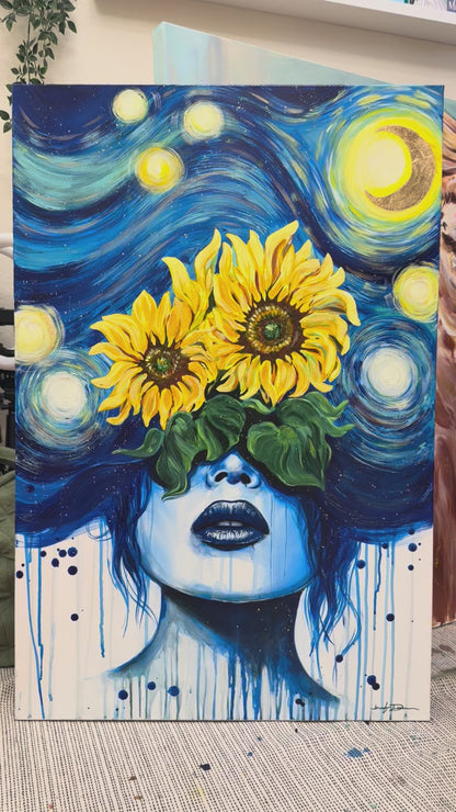 "Tribute to Van Gogh" Original Painting