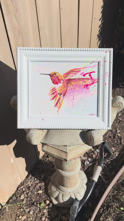 "Radiant Flutter" Original Painting