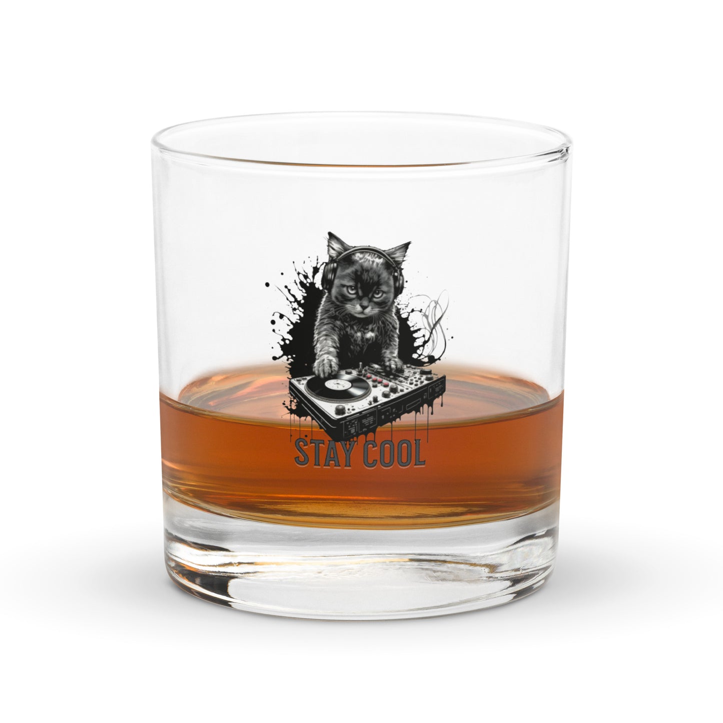 Rocks glass - Stay Cool (Cat)