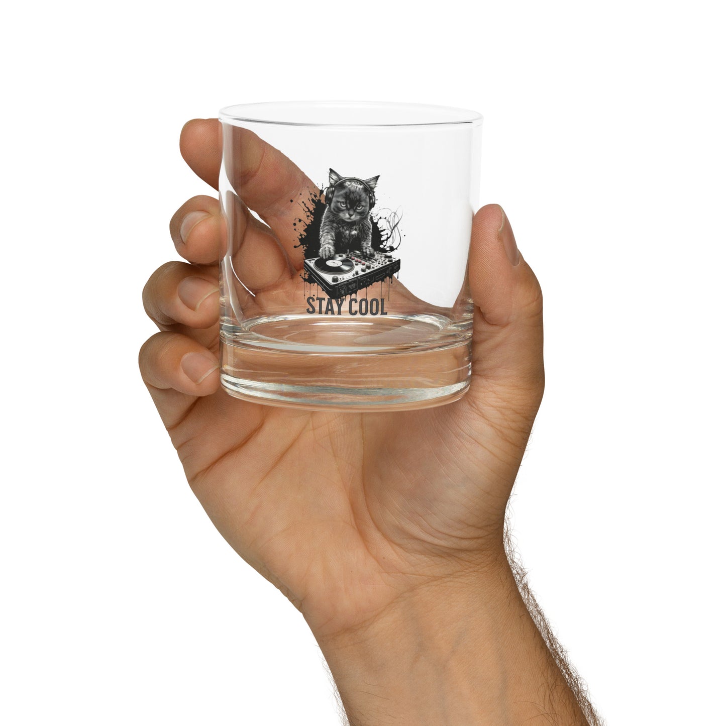 Rocks glass - Stay Cool (Cat)