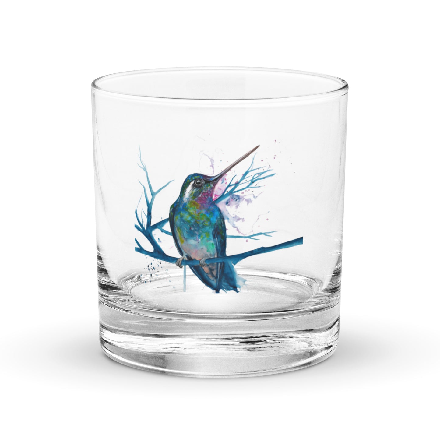 Rocks glass - Blue Hummingbird