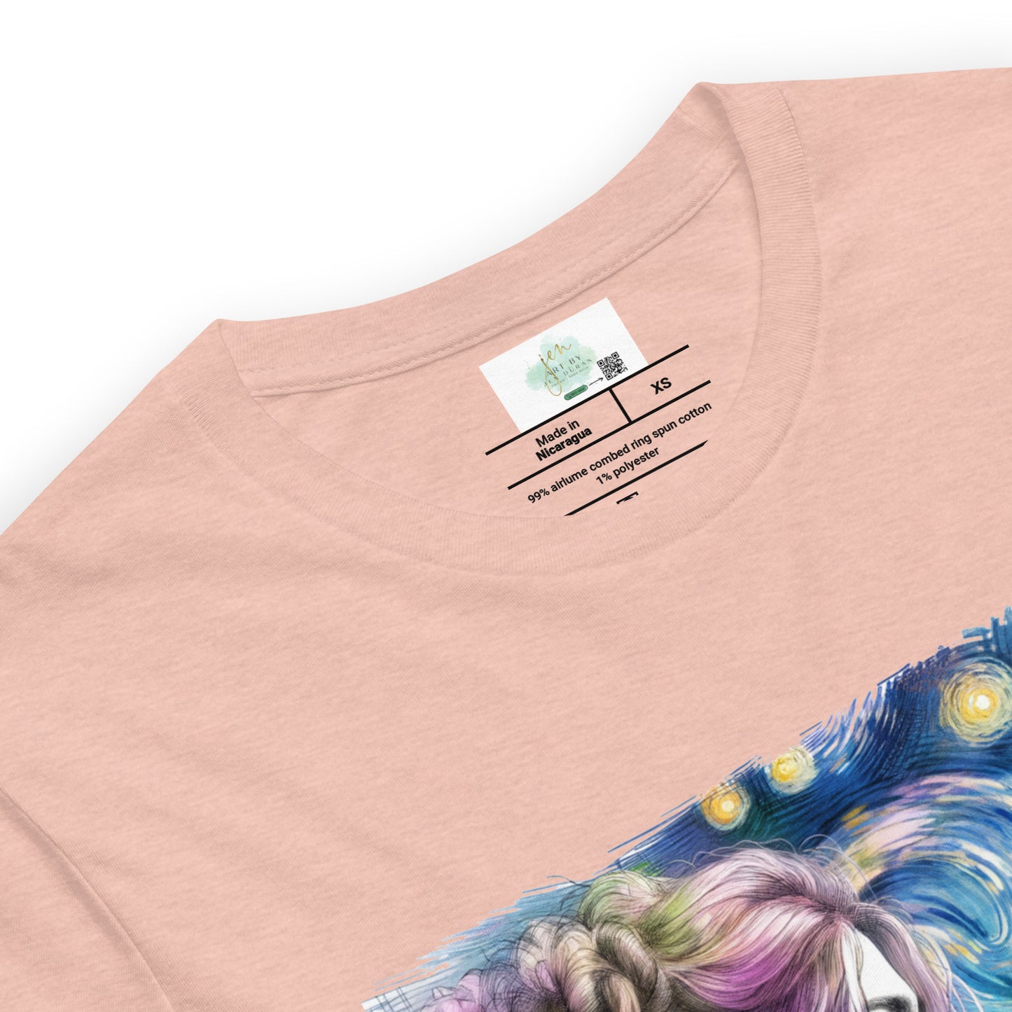 Unisex t-shirt - Girl w/ Irises