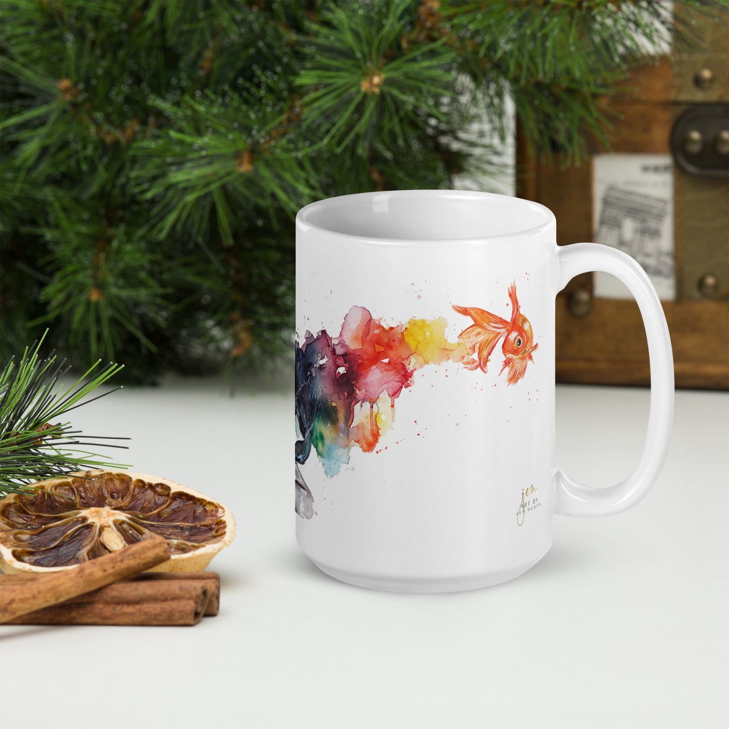 Ceramic Mug 🎨 Whispers in Color