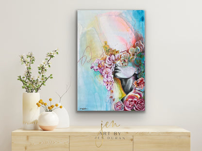 "THOUGHTS INSIDE A DREAM" Original Painting
