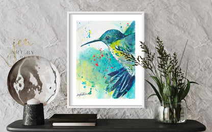 "Hummingbird" Fine Art Print