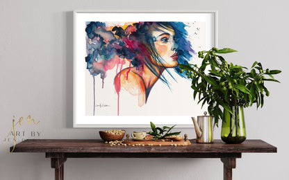 "Unrelenting" Fine Art Paper Print