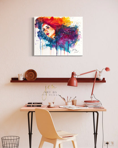 "Muse" Fine Art Paper Print