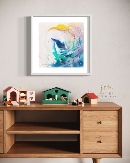 "Pretty Bird" Fine Art Print