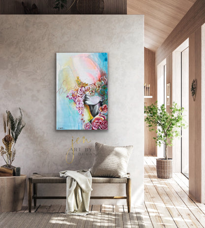 "THOUGHTS INSIDE A DREAM" Original Painting